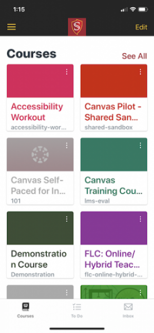 When will my courses show up in canvas?
